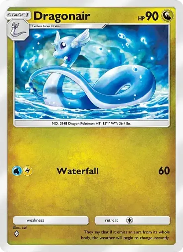 Dragonair Rare rarity Eevee Grove Pokémon card price