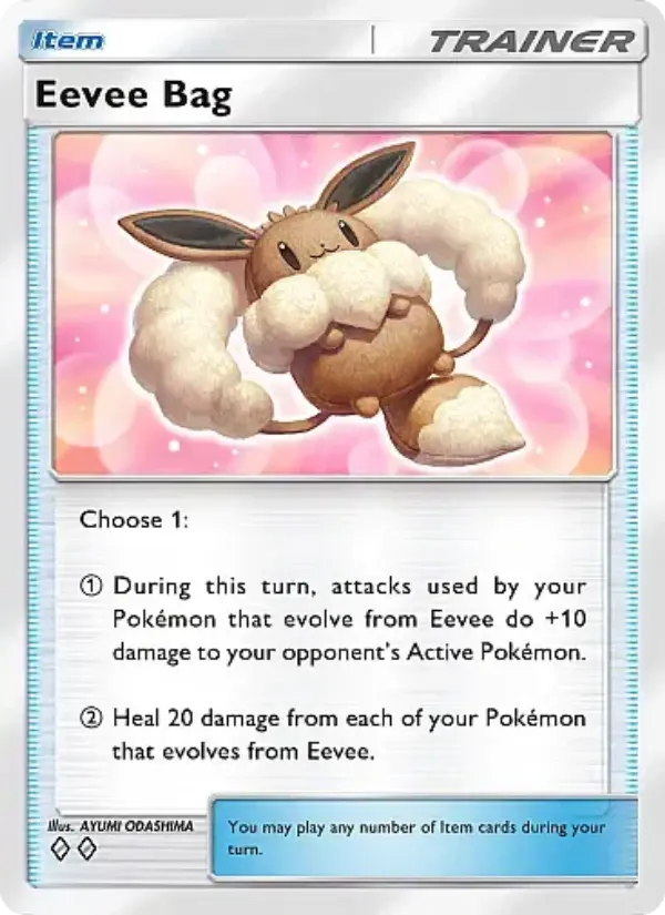 Eevee Bag Rare rarity Eevee Grove Pokémon card price