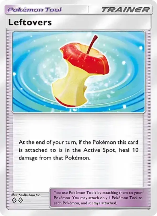 Leftovers Rare rarity Eevee Grove Pokémon card price