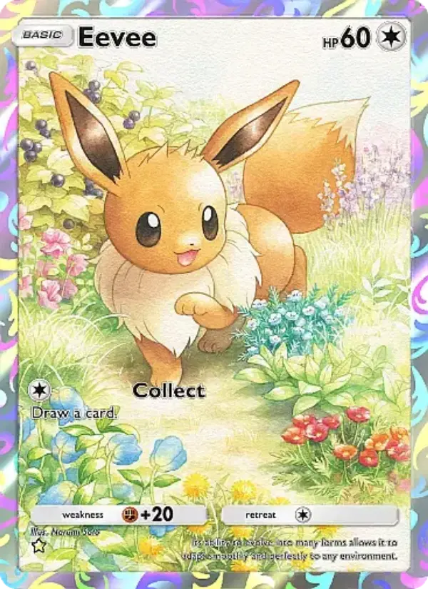 Eevee Secret Rare rarity Eevee Grove Pokémon card price