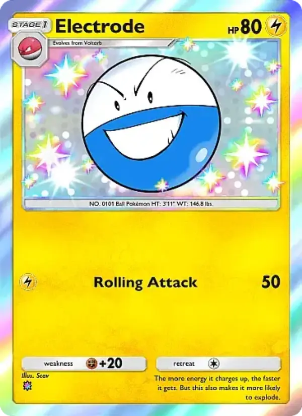Electrode Secret Rare rarity Eevee Grove Pokémon card price