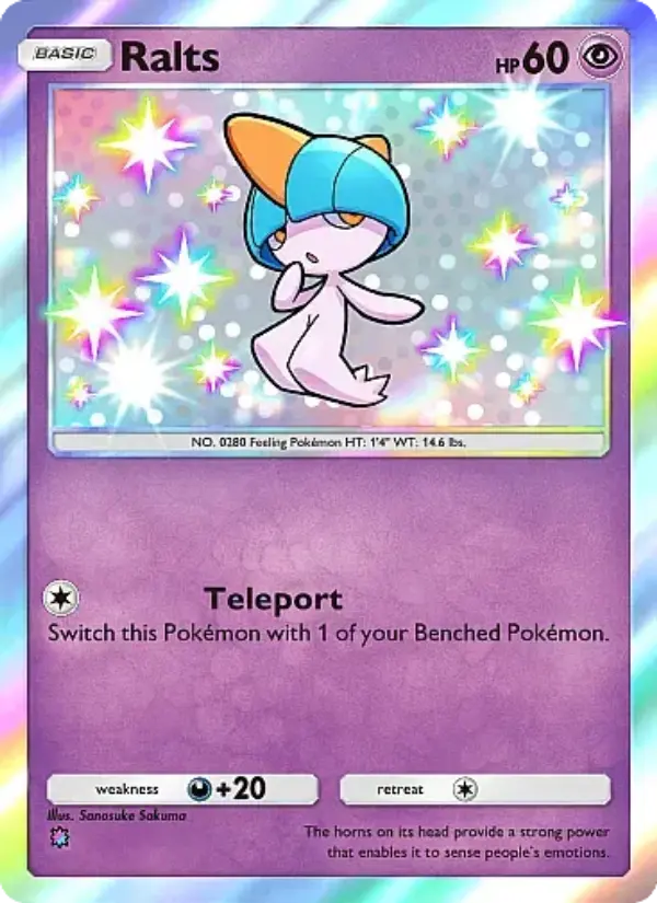 Ralts Secret Rare rarity Eevee Grove Pokémon card price