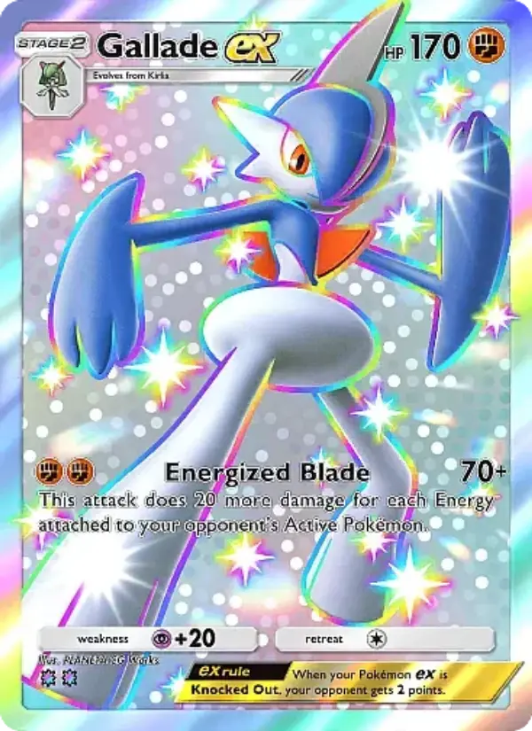 Gallade ex Secret Rare rarity Eevee Grove Pokémon card price