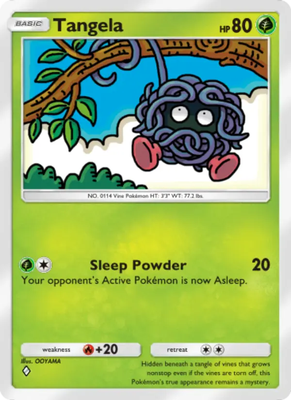 Tangela Rare rarity Wisdom of Sea and Sky Pokémon card price