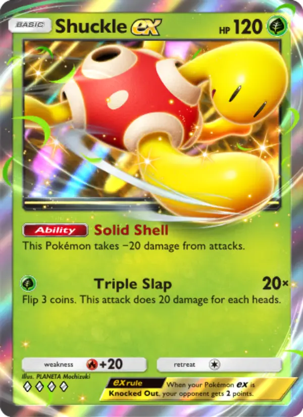 Shuckle ex Rare rarity Wisdom of Sea and Sky Pokémon card price