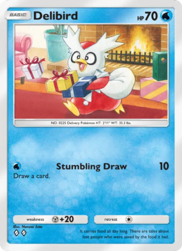 Delibird Rare rarity Wisdom of Sea and Sky Pokémon card price