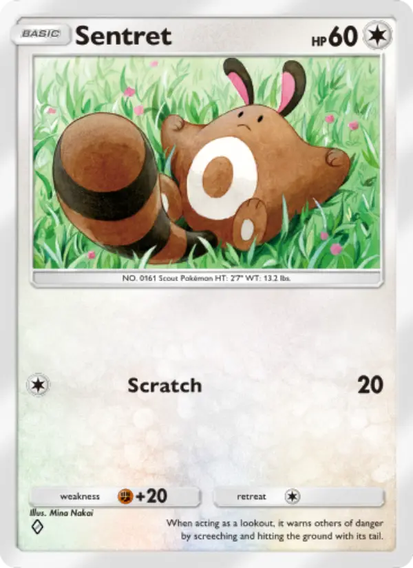 Sentret Rare rarity Wisdom of Sea and Sky Pokémon card price