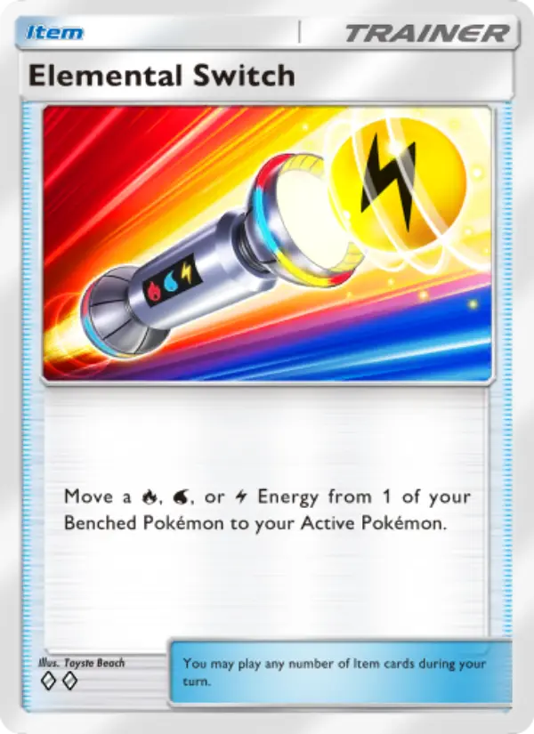 Elemental Switch Rare rarity Wisdom of Sea and Sky Pokémon card price