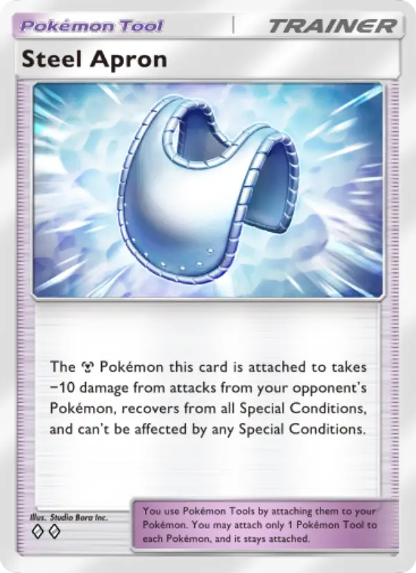Steel Apron Rare rarity Wisdom of Sea and Sky Pokémon card price