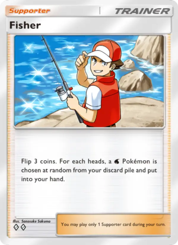 Fisher Rare rarity Wisdom of Sea and Sky Pokémon card price