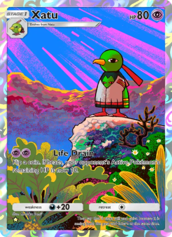 Xatu Secret Rare rarity Wisdom of Sea and Sky Pokémon card price
