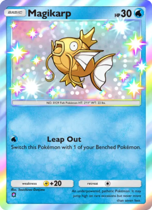Magikarp Secret Rare rarity Wisdom of Sea and Sky Pokémon card price