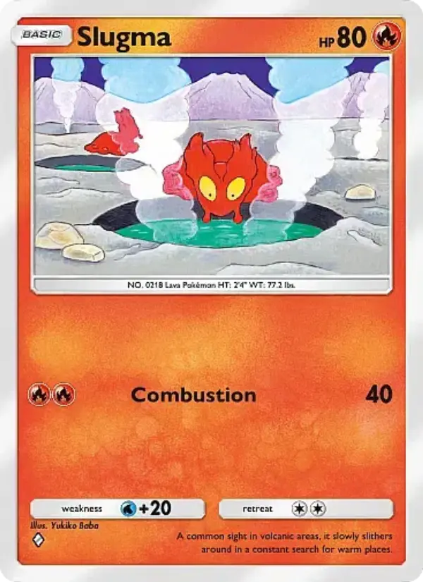 Slugma Rare rarity Secluded Springs Pokémon card price