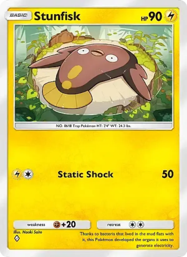 Stunfisk Rare rarity Secluded Springs Pokémon card price
