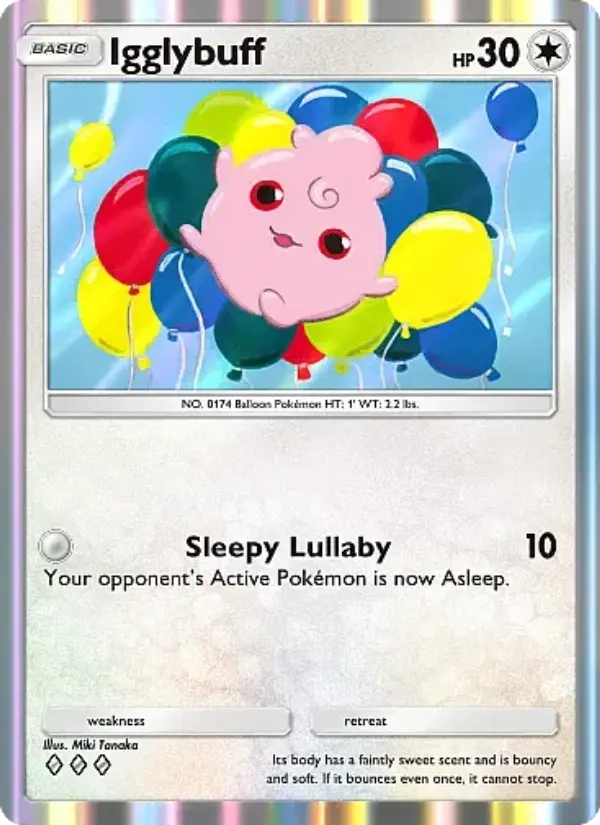 Igglybuff Rare rarity Secluded Springs Pokémon card price