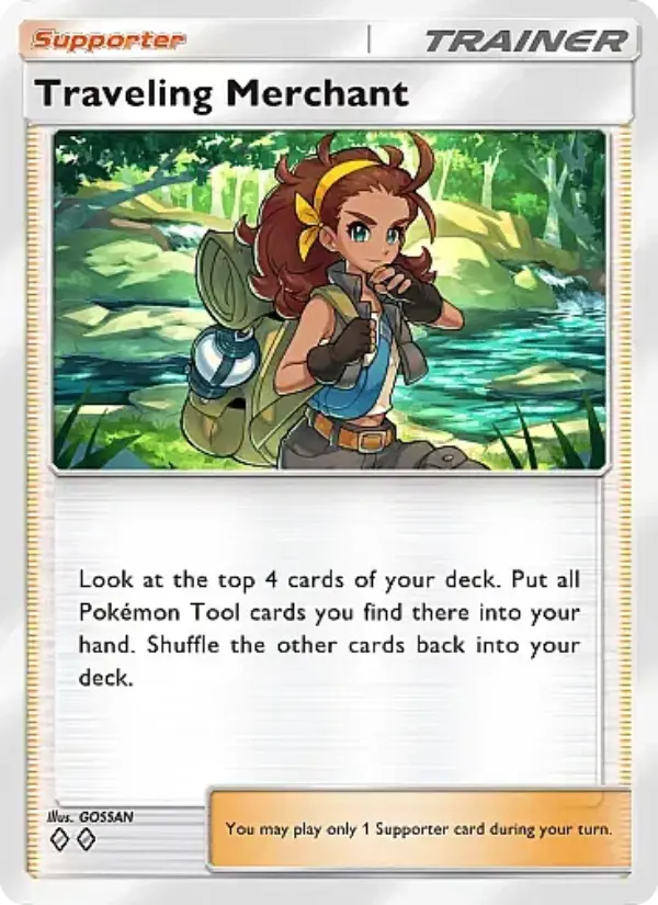 Traveling Merchant Rare rarity Secluded Springs Pokémon card price