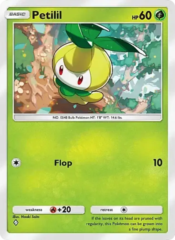Petilil Rare rarity Mega Rising Pokémon card price