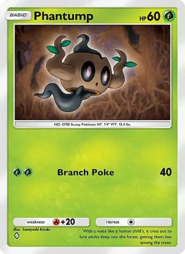 Phantump Rare rarity Mega Rising Pokémon card price