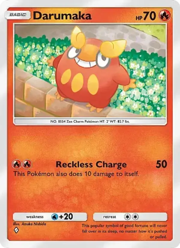 Darumaka Rare rarity Mega Rising Pokémon card price