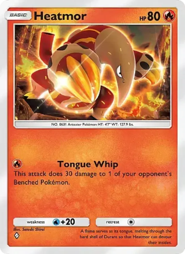 Heatmor Rare rarity Mega Rising Pokémon card price