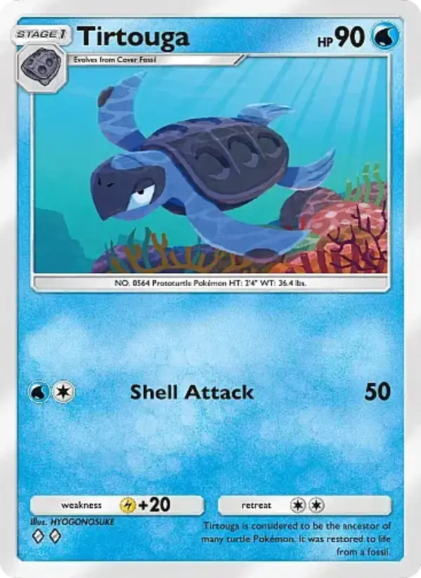 Tirtouga Rare rarity Mega Rising Pokémon card price