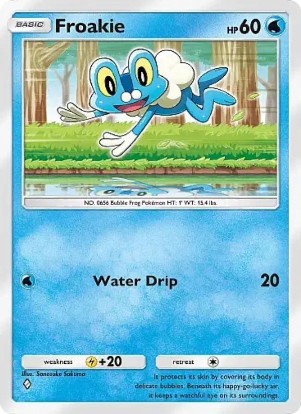 Froakie Rare rarity Mega Rising Pokémon card price