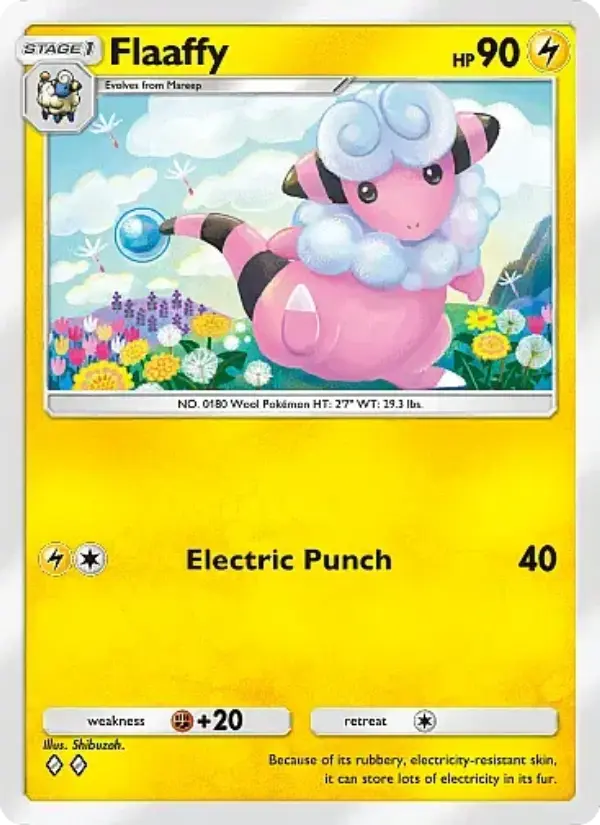 Flaaffy Rare rarity Mega Rising Pokémon card price