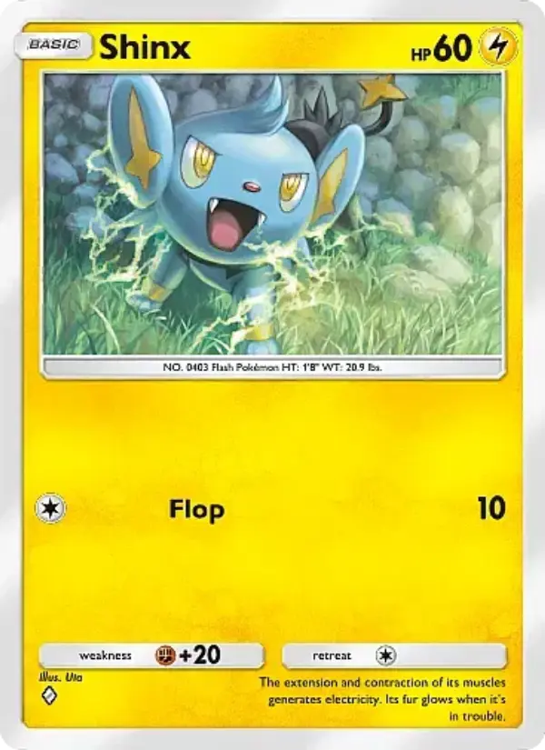 Shinx Rare rarity Mega Rising Pokémon card price