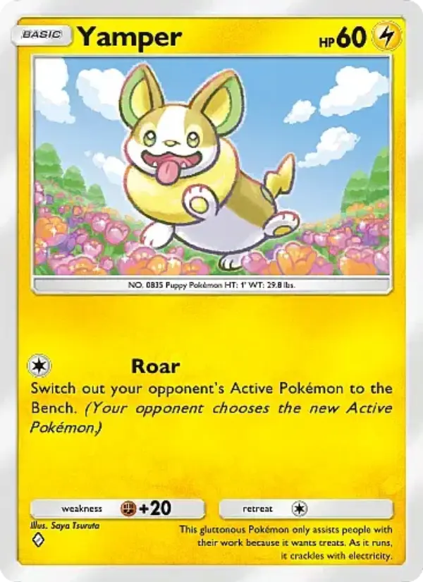Yamper Rare rarity Mega Rising Pokémon card price