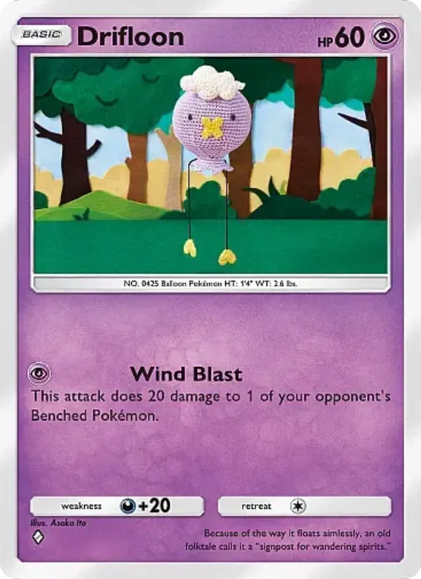 Drifloon Rare rarity Mega Rising Pokémon card price