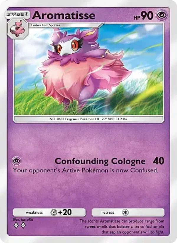 Aromatisse Rare rarity Mega Rising Pokémon card price