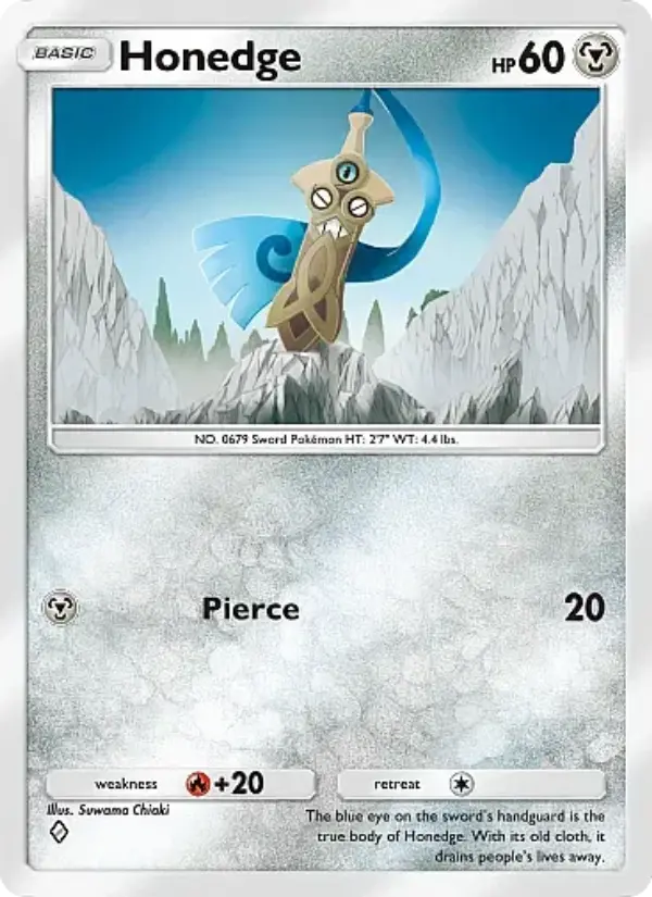Honedge Rare rarity Mega Rising Pokémon card price