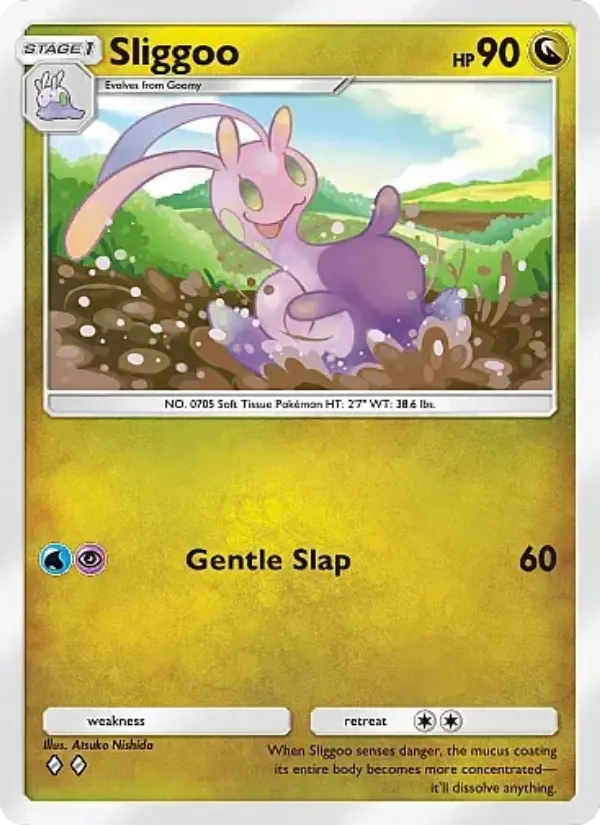 Sliggoo Rare rarity Mega Rising Pokémon card price