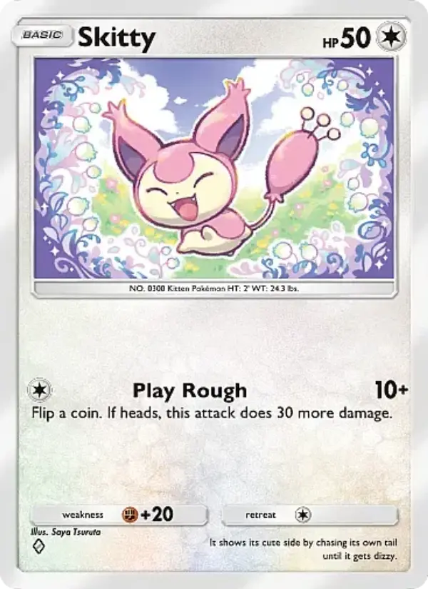 Skitty Rare rarity Mega Rising Pokémon card price