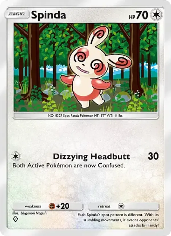 Spinda Rare rarity Mega Rising Pokémon card price