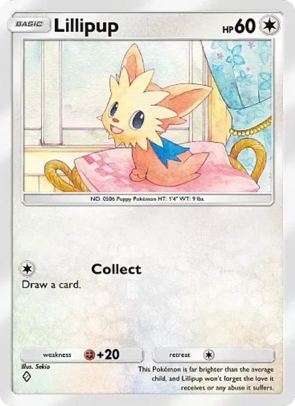 Lillipup Rare rarity Mega Rising Pokémon card price