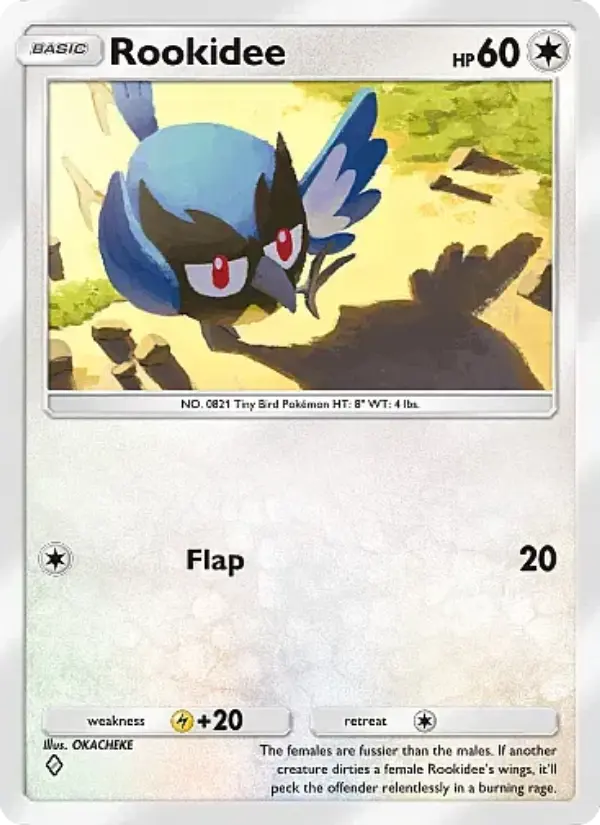 Rookidee Rare rarity Mega Rising Pokémon card price