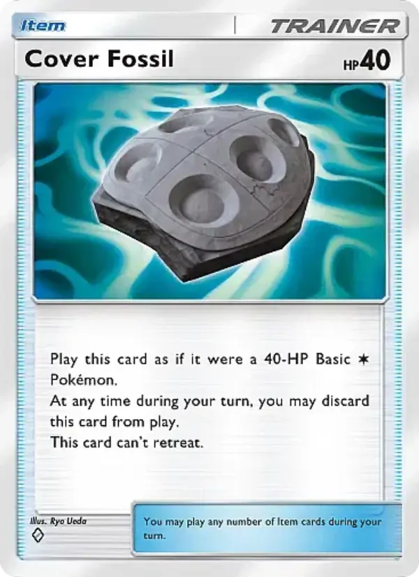 Cover Fossil Rare rarity Mega Rising Pokémon card price
