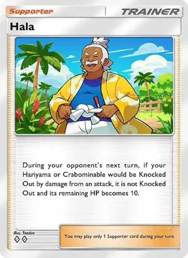 Hala Rare rarity Mega Rising Pokémon card price