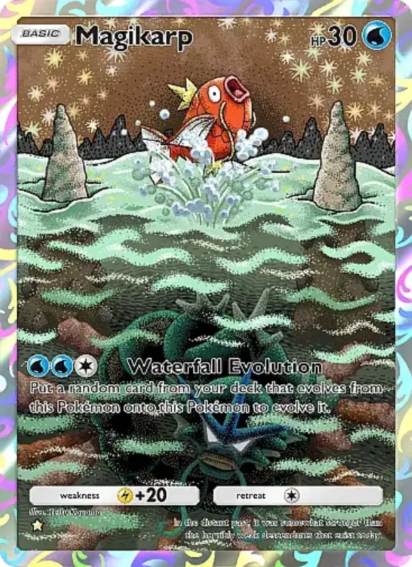 Magikarp Secret Rare rarity Mega Rising Pokémon card price