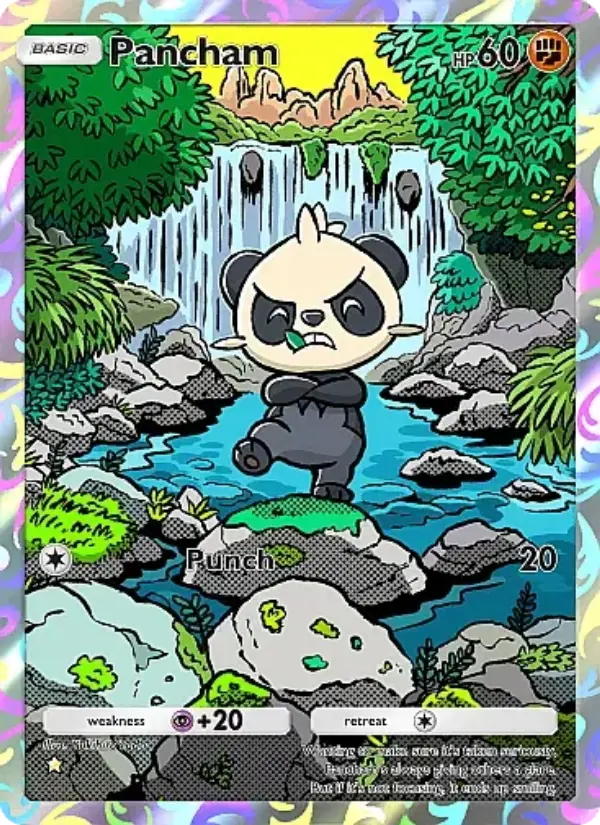 Pancham Secret Rare rarity Mega Rising Pokémon card price