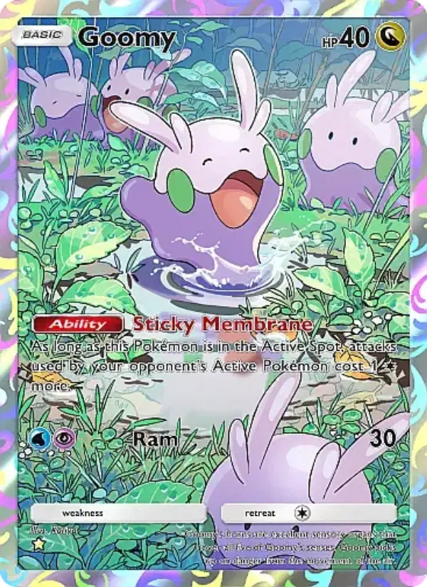 Goomy Secret Rare rarity Mega Rising Pokémon card price