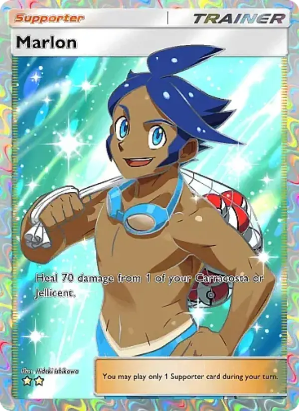 Marlon Secret Rare rarity Mega Rising Pokémon card price