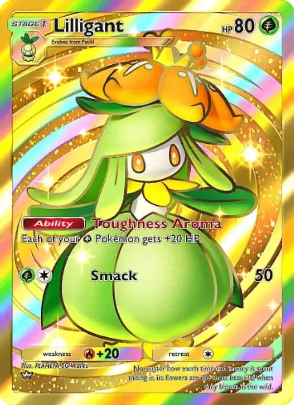 Lilligant Secret Rare rarity Mega Rising Pokémon card price