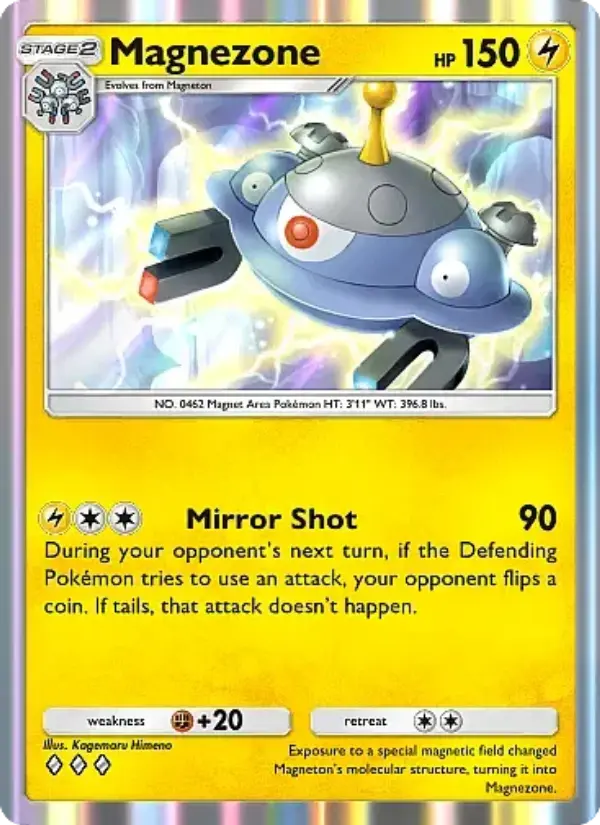 Magnezone Rare rarity Crimson Blaze Pokémon card price