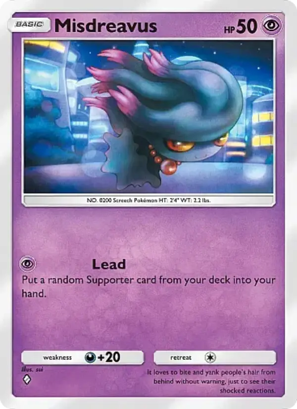 Misdreavus Rare rarity Crimson Blaze Pokémon card price