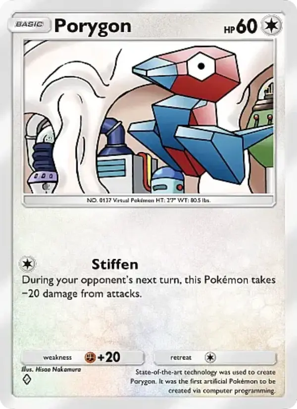 Porygon Rare rarity Crimson Blaze Pokémon card price