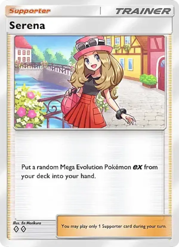 Serena Rare rarity Crimson Blaze Pokémon card price