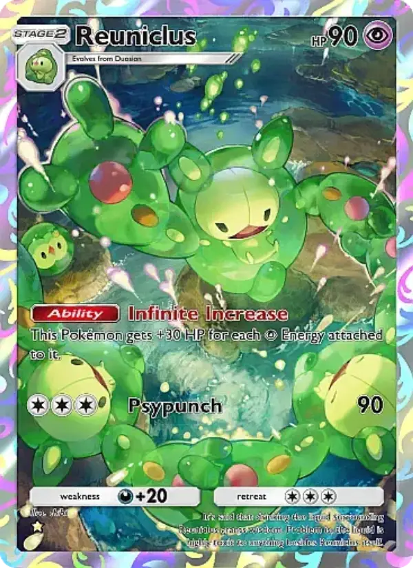 Reuniclus Secret Rare rarity Crimson Blaze Pokémon card price