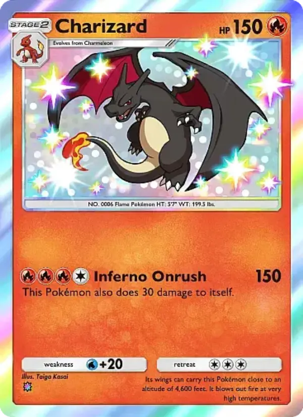 Charizard Secret Rare rarity Crimson Blaze Pokémon card price